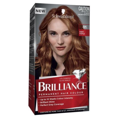 Schwarzkopf Brilliance 01 Fiery Topaz New - OhYouLuckyDuck.com.au