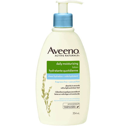 Aveeno Daily Moisturizing Sheer Hydration Lotion - OhYouLuckyDuck.com.au