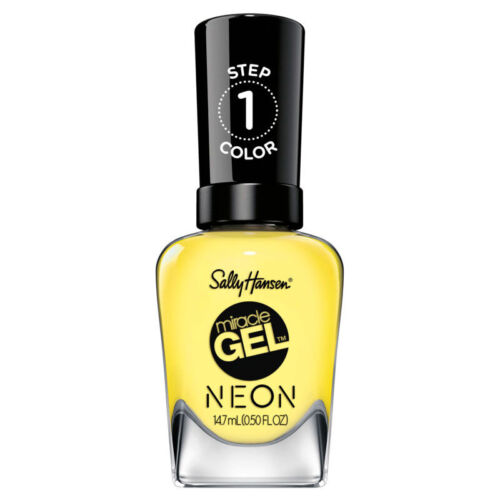 Sally Hansen Miracle Gel Nail Polish Lemon Drop Pop - OhYouLuckyDuck.com.au