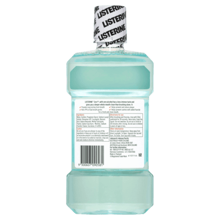 Listerine Zero Mouthwash 1 Litre - OhYouLuckyDuck.com.au