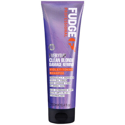 Fudge everyday clean blonde damage rewind shampoo 250ml - OhYouLuckyDuck.com.au
