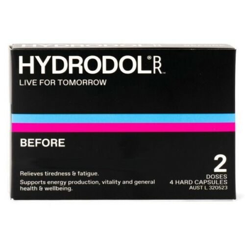 Hydrodol Before 2 Dose (4 Capsules) - OhYouLuckyDuck.com.au