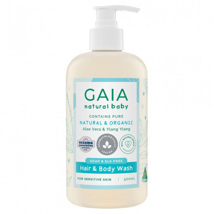 Gaia Hair & Body Wash 500Ml - OhYouLuckyDuck.com.au