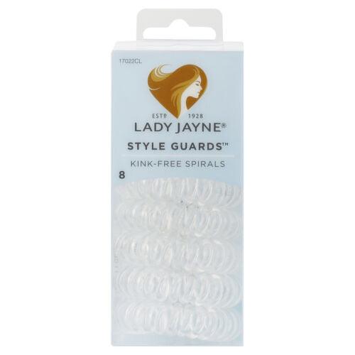 Lady Jayne Style Guards Clear Kink Free Spirals 8 Pack - OhYouLuckyDuck.com.au