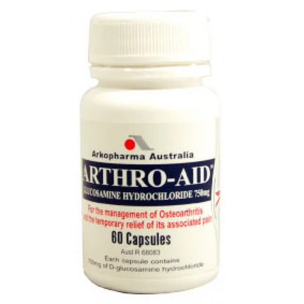 Arthro Aid 750MG Caps 60 - OhYouLuckyDuck.com.au