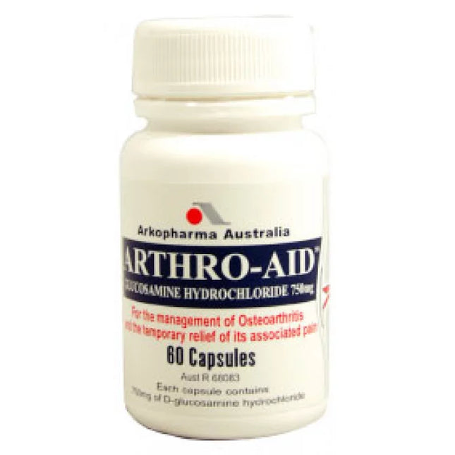 Arthro Aid 750MG Caps 60 - OhYouLuckyDuck.com.au