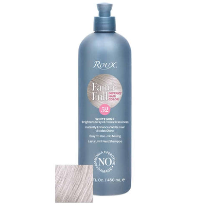 Roux Fanci-Full Rinse White Minx 450mL