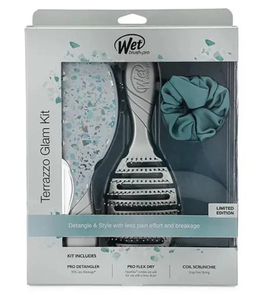 Wet Brush Pro Terrazzo Glam Kit