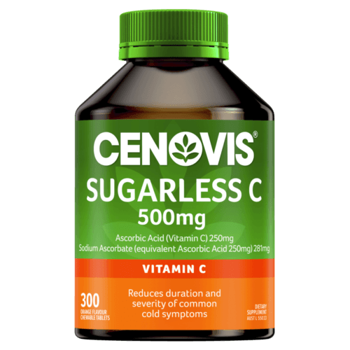 Cenovis Vitamin C Sugarless 500mg 300 Tablets - OhYouLuckyDuck.com.au