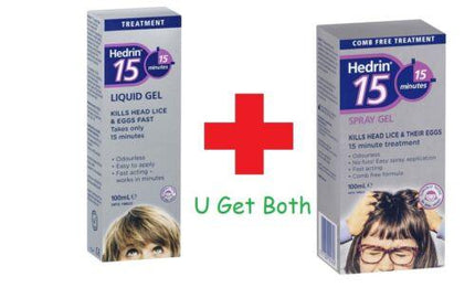 Hedrin 15min Liquid Gel 100ml - OhYouLuckyDuck.com.au