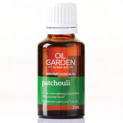Oil Garden Essential Oil Patchouli 25ml - OhYouLuckyDuck.com.au