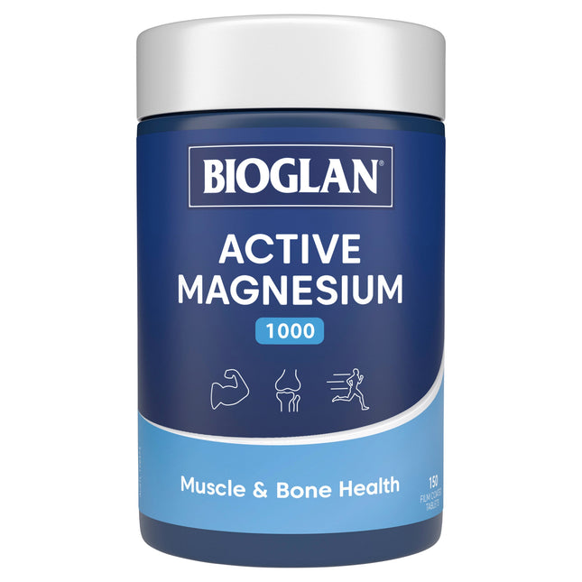 Bioglan Active Magnesium 1000Mg Tabs 150