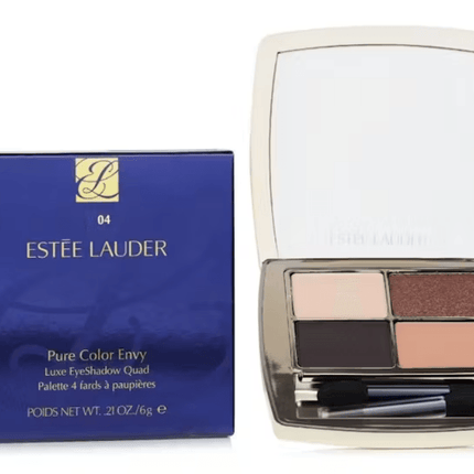 Estee Lauder Pure Color Envy Luxe Eyeshadow Quad 04 Desert Dunes