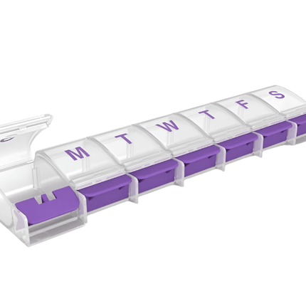 Ezy Dose Pill Reminder 7 Day Push Button X-Large