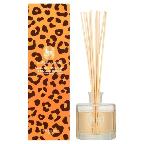 BX Earth Swan Hill Pistachio And Golden Honey Triple Scented Diffuser