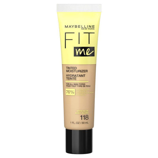 Maybelline Fit Me Tinted Moisturizer 118 - OhYouLuckyDuck.com.au