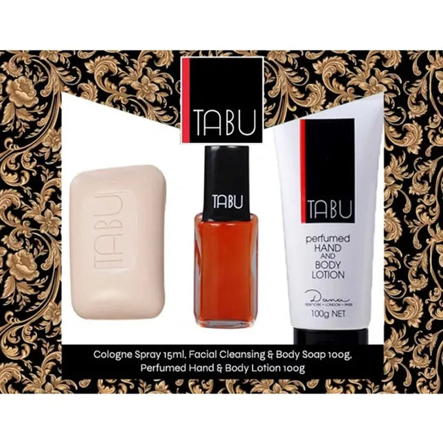 Tabu Forbidden Bloom 3 Piece Gift Set