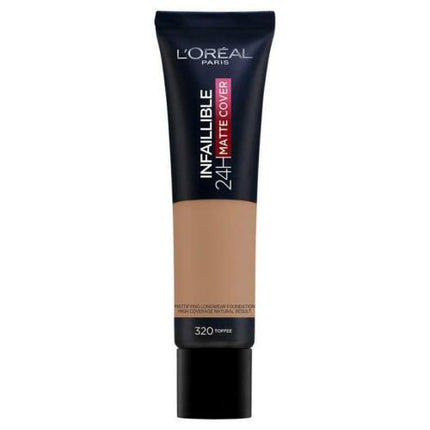 L'Oreal Infallible 24 Hour Matte Foundation 320 Toffee - OhYouLuckyDuck.com.au