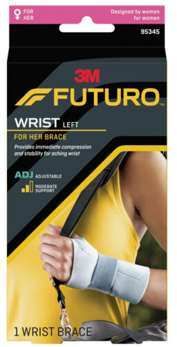 Futuro 95345ENR For Her Wrist Brace Left - OhYouLuckyDuck.com.au
