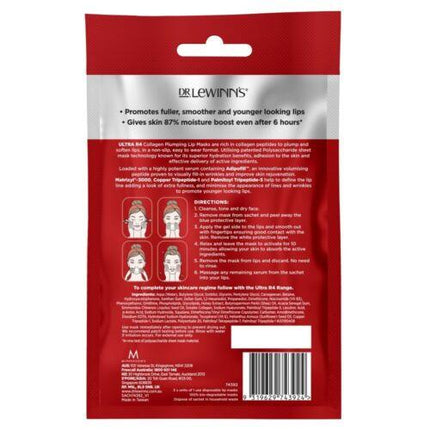 Dr LeWinn's Ultra R4 Plump Lip Mask 3 Piece - OhYouLuckyDuck.com.au