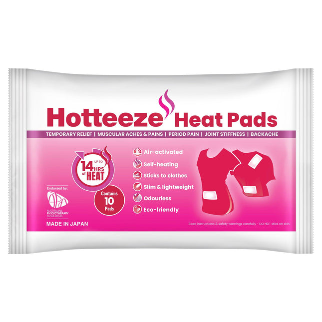 Hotteeze Large Heat Pad 10PK