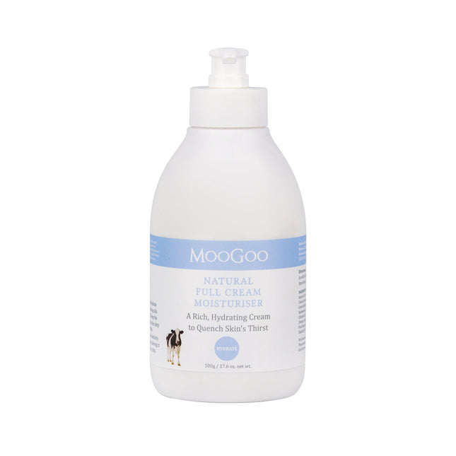 Moogoo Natural Full Cream Moisturiser 500G