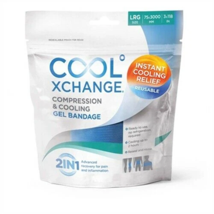 Coolxchange Large Compression & Cooling Gel Bandage (7.5 X 300CM) - OhYouLuckyDuck.com.au
