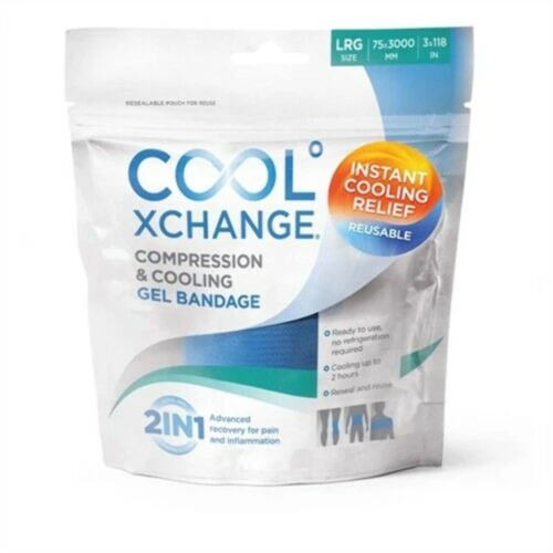 Coolxchange Large Compression & Cooling Gel Bandage (7.5 X 300CM) - OhYouLuckyDuck.com.au
