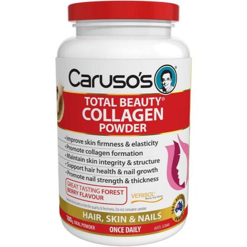 Caruso's Total Beauty Collagen Powder | 100g - OhYouLuckyDuck.com.au