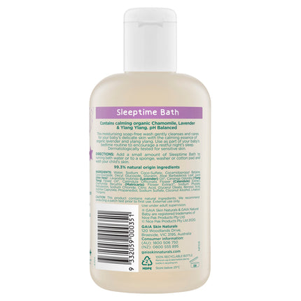 Gaia Sleeptime Bath 250mL