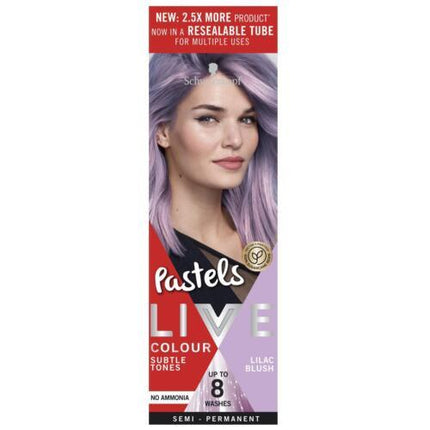 Schwarzkopf Live Colour Pastels Lilac Blush 75ml - OhYouLuckyDuck.com.au