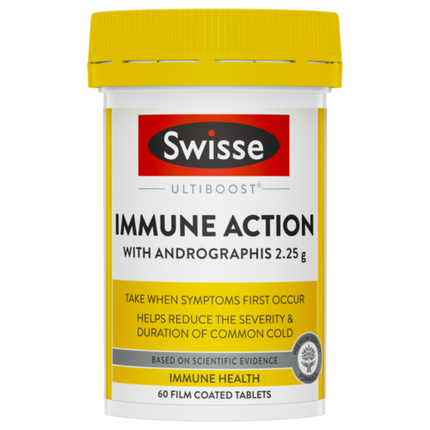 Swisse Ultiboost Immune Action Tabs 60 - OhYouLuckyDuck.com.au
