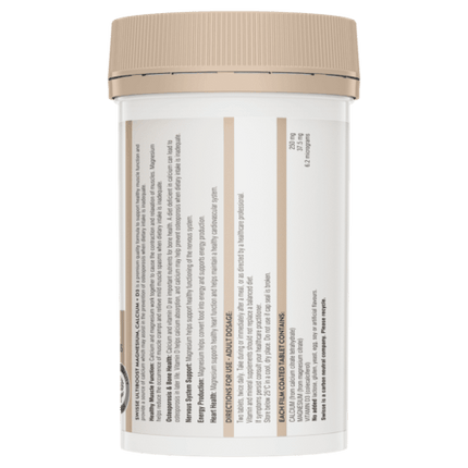 Swisse Ultiboost Magnesium + Calcium + D3 120 Tablets - OhYouLuckyDuck.com.au