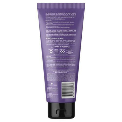 Schwarzkopf Extra Care Blonde Anti-Yellow Toning Purple Shampoo 250mL - OhYouLuckyDuck.com.au