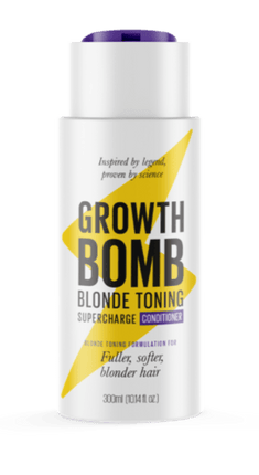 Growth Bomb Blonde Colour Enhancing Conditioner 300ml - OhYouLuckyDuck.com.au