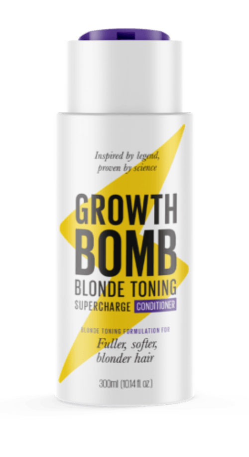 Growth Bomb Blonde Colour Enhancing Conditioner 300ml - OhYouLuckyDuck.com.au