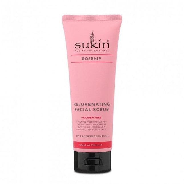 Sukin Rosehip Rejuvenating Facial Scrub 125ml - OhYouLuckyDuck.com.au