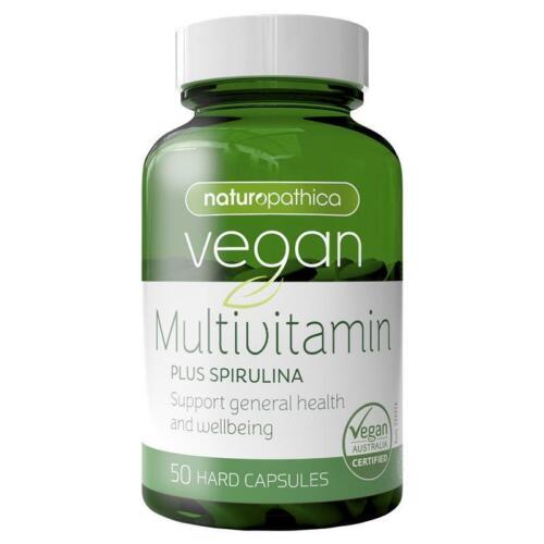 Naturopathica Vegan Multivitamin Plus Spirulina 50s - OhYouLuckyDuck.com.au