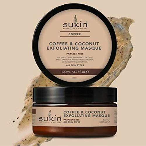Sukin Coffee & Coconut Exfoliating Face Mask 100ml - OhYouLuckyDuck.com.au