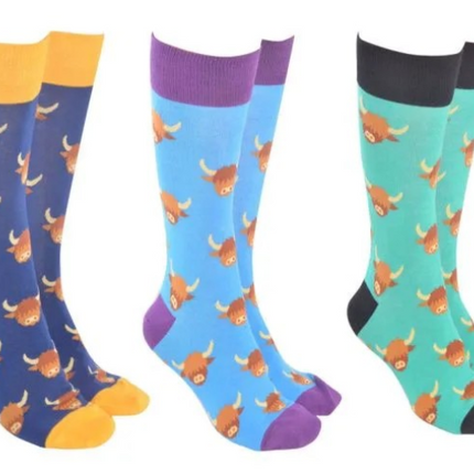 Sock Society Highland Cows