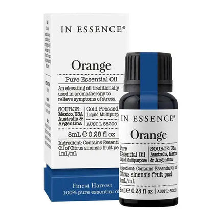 In Essence Orange Pure Essential Oil 8ml - OhYouLuckyDuck.com.au