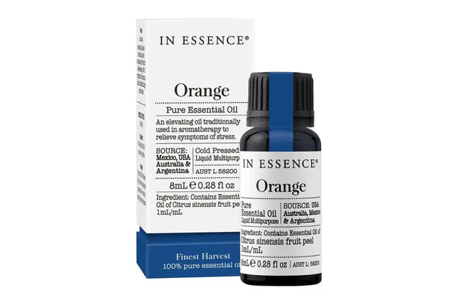 In Essence Orange Pure Essential Oil 8ml - OhYouLuckyDuck.com.au