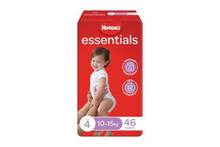 Huggies Essential Nappy Toddler 46 Pack - OhYouLuckyDuck.com.au