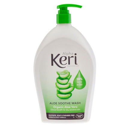 Alpha Keri Aloe Soothe Wash 1L - OhYouLuckyDuck.com.au