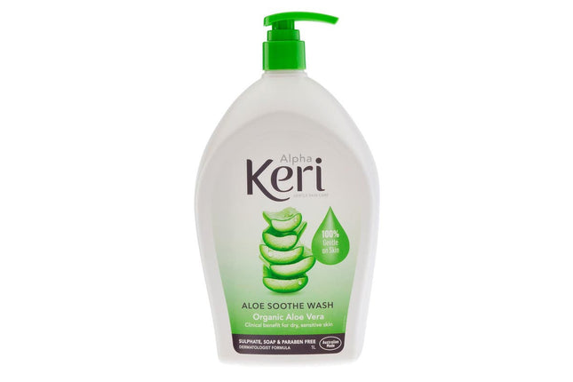 Alpha Keri Aloe Soothe Wash 1L - OhYouLuckyDuck.com.au