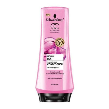 Schwarzkopf Extra Care Liquid Silk Smoothing Conditioner 400ml - OhYouLuckyDuck.com.au
