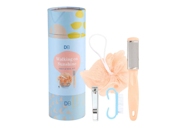 DB Cosmetics Walking On Sunshine Foot & Nail Care Kit - OhYouLuckyDuck.com.au