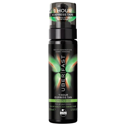 Le Tan Uber Fast Self Tanning Foam Green Base 200ML - OhYouLuckyDuck.com.au