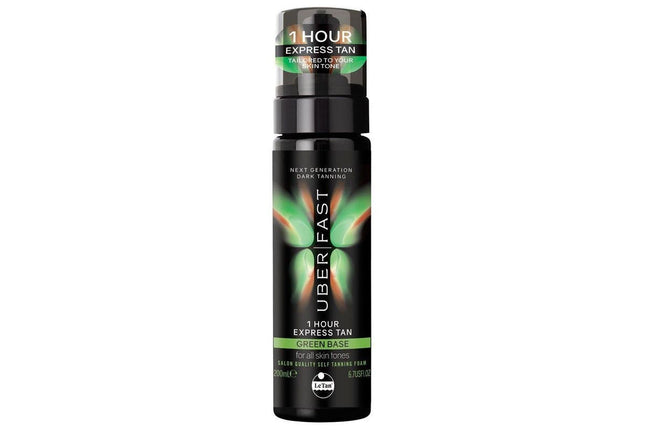 Le Tan Uber Fast Self Tanning Foam Green Base 200ML - OhYouLuckyDuck.com.au