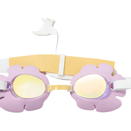 Sunnylife Kids Swim Goggles Princess Swan Multi